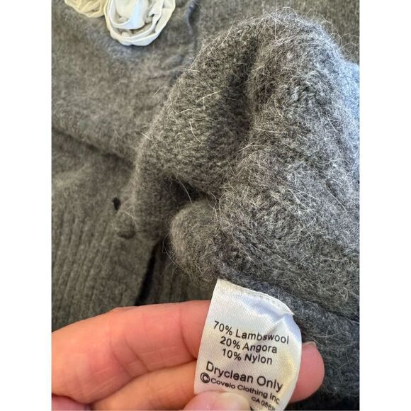 Woman’s covelo sweater lambswool/agora wool - Picture 3 of 6